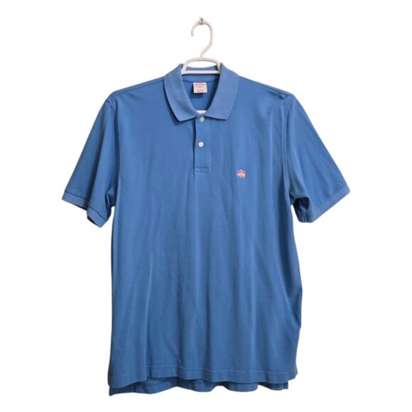 Brooks Brothers Other - Brooks Brothers 346 Original Fit Blue Polo Shirt Sz L
